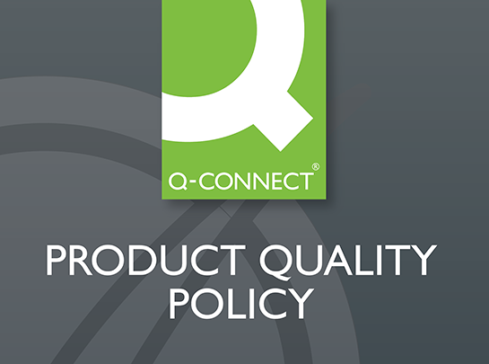 Q-Connect Product Quality Policy