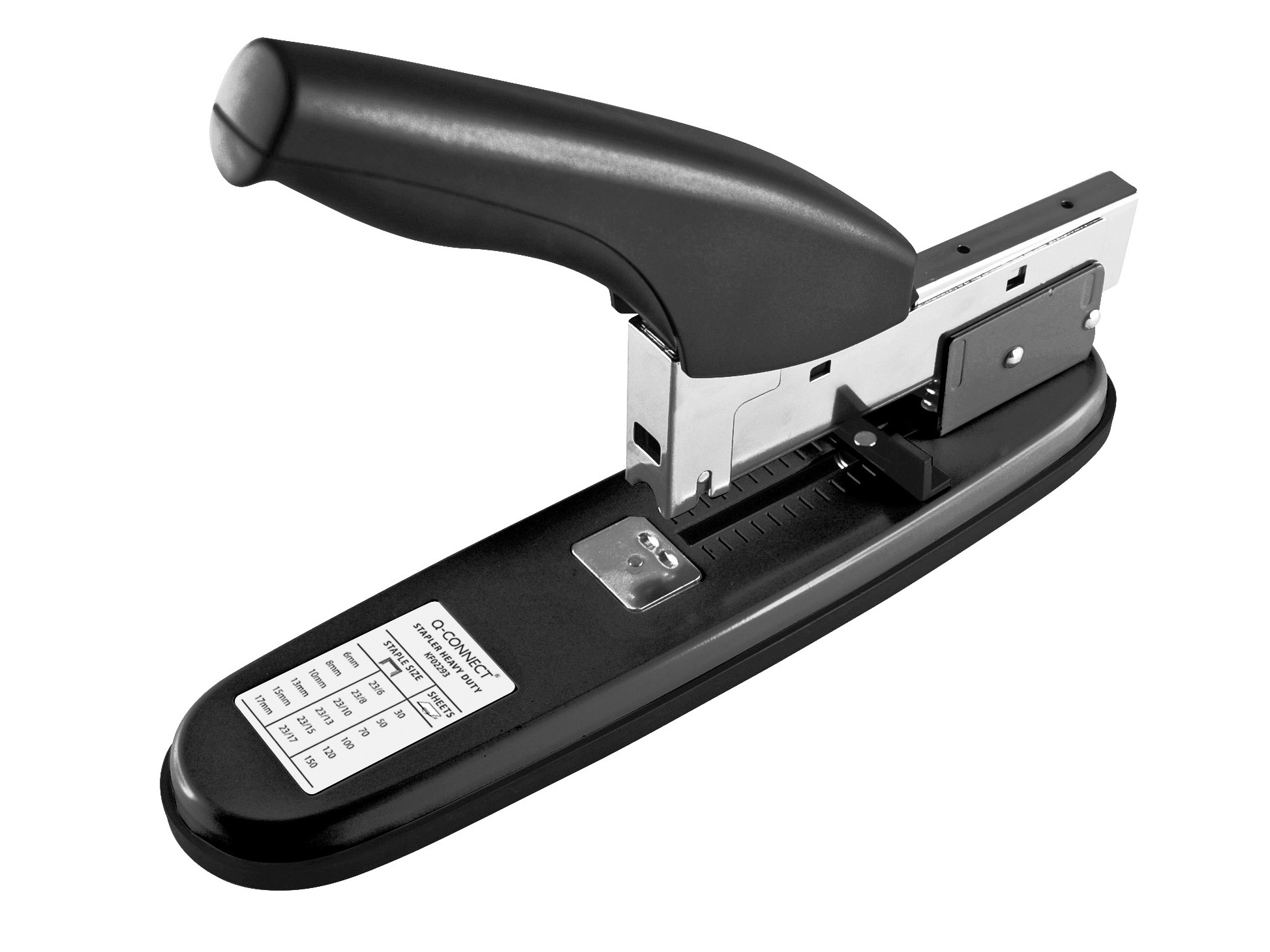 Heavy duty stapler - Black | Q-Connect