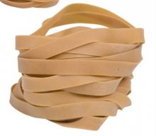 M00362 MOREZMORE 4 Mold Natural Rubber Bands 4 x 3/4 Wide Thick