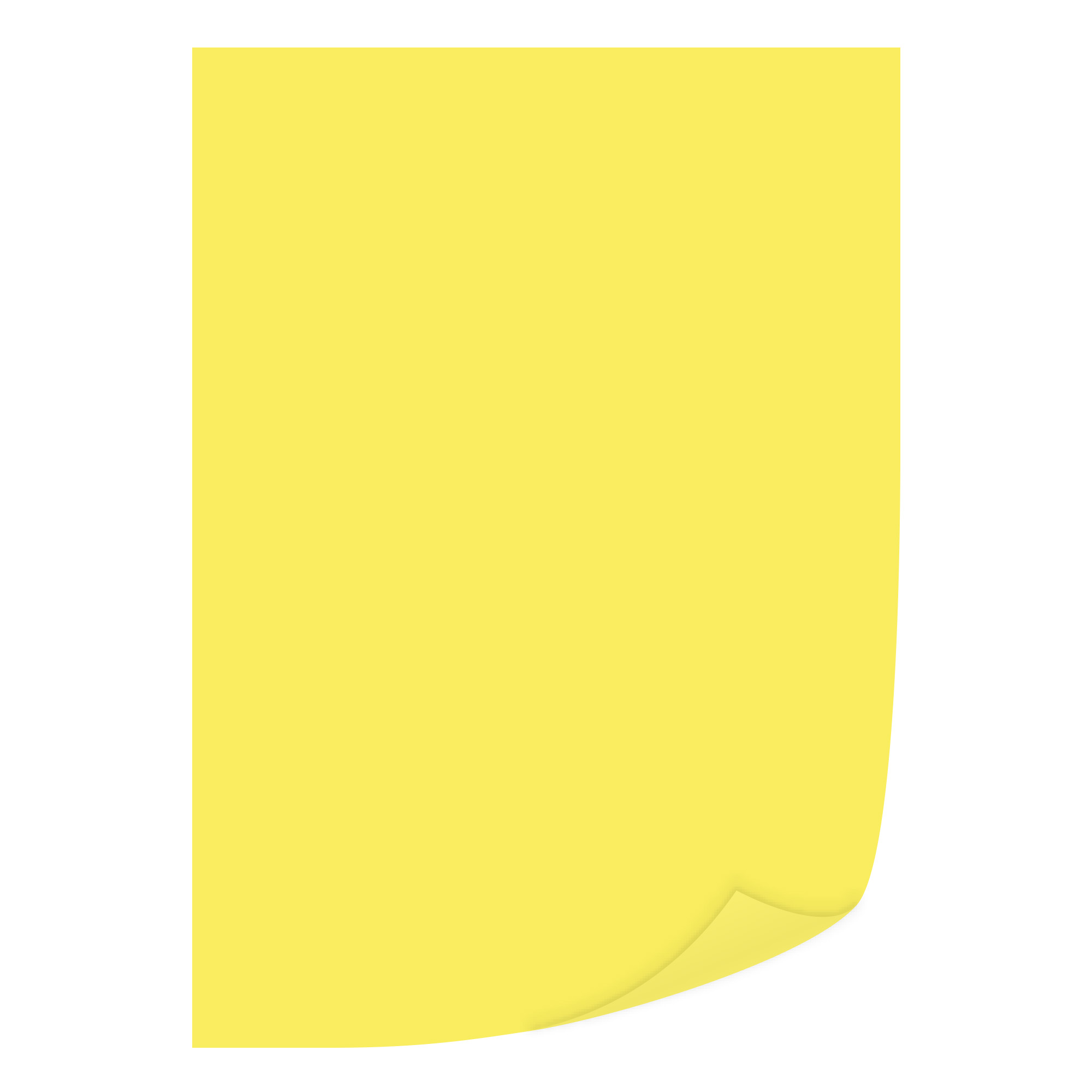 Coloured Copier Paper, A4/80g – Bright Yellow - Q-CONNECT