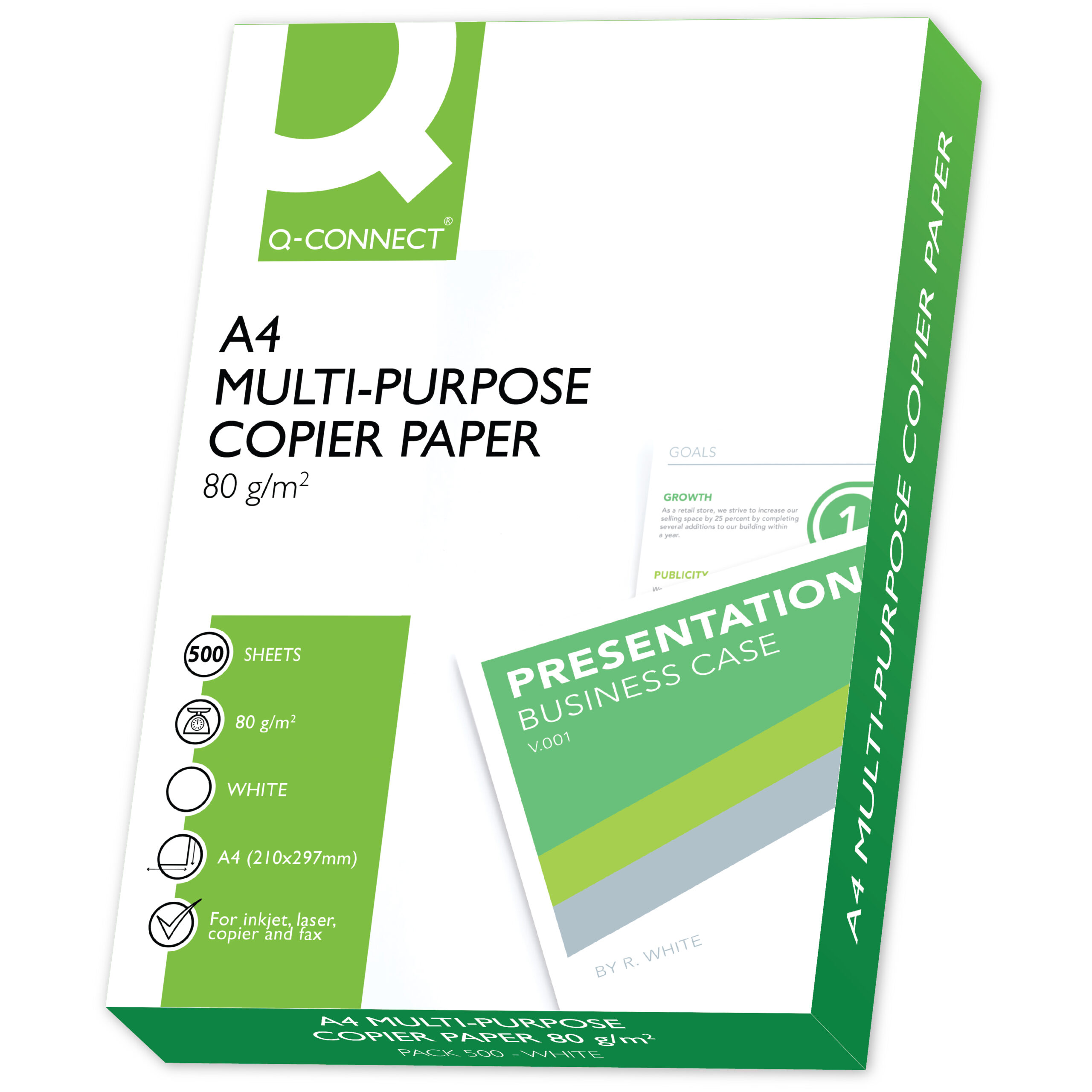 Papier Copie Multifonction Pergamy A4 80 G/m² – Blanc – 500 Feuilles – Pour Imprimante, Photocopieuse – Qualité Professionnelle